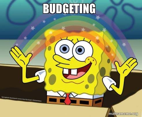 budgeting meme